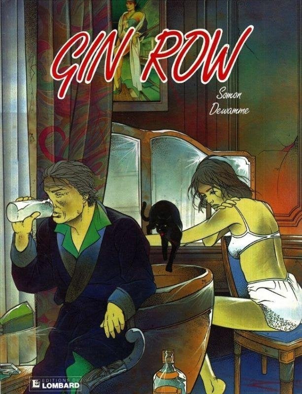 Gin row, Eén stripboek, Ophalen of Verzenden, Zo goed als nieuw