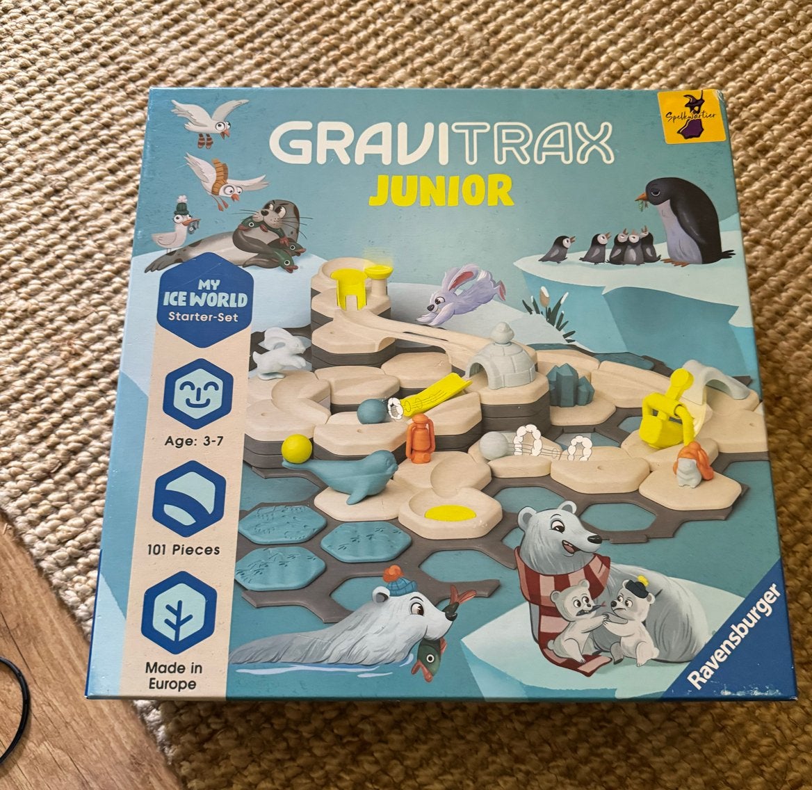 GraviTrax Junior My Ice World Starter-Set Ravensburger, Kinderen en Baby's, Speelgoed | Bouwstenen, Ophalen, Zo goed als nieuw