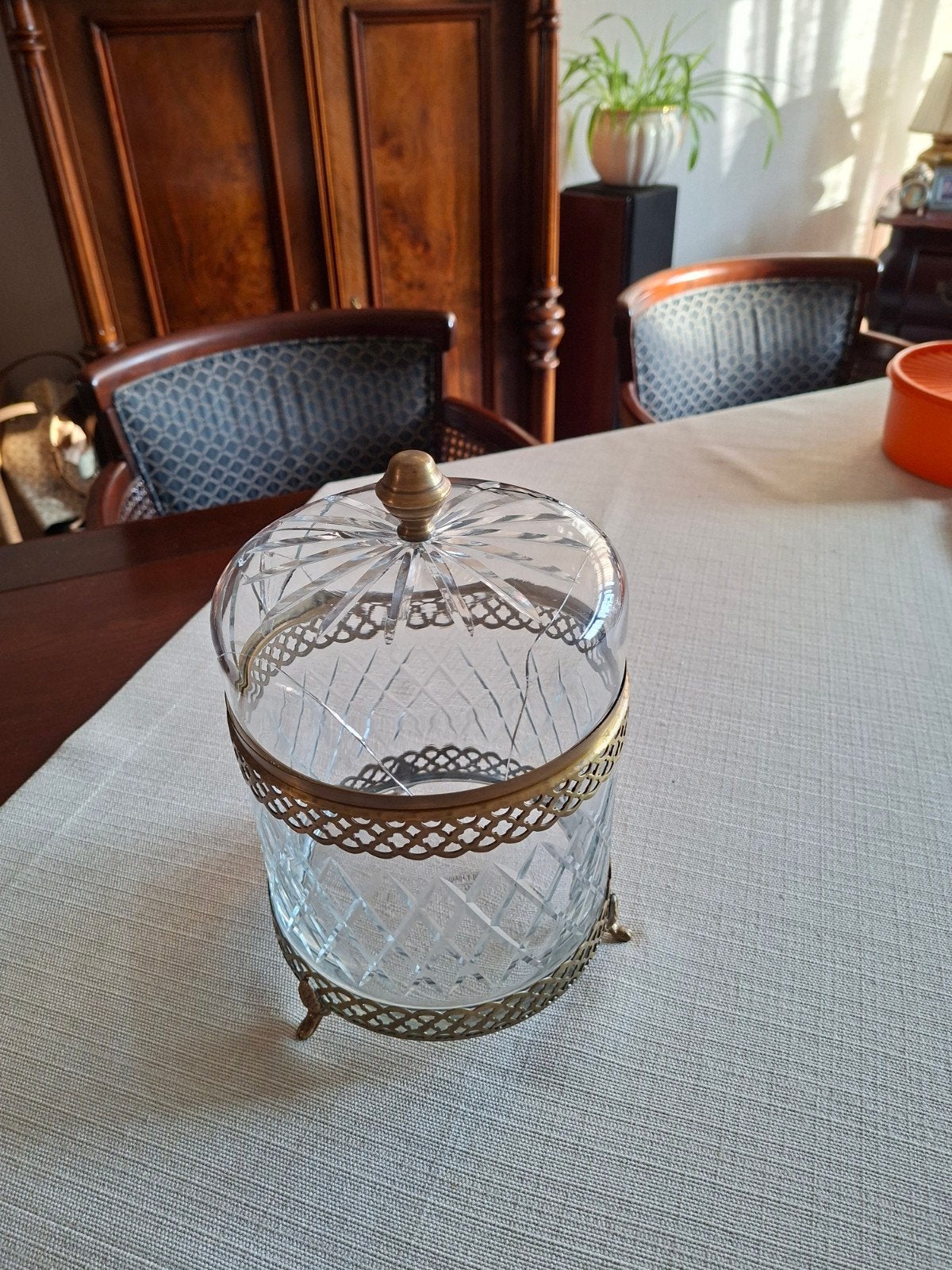 Vileroy en Boch kristallen koekjes pot, Ophalen of Verzenden