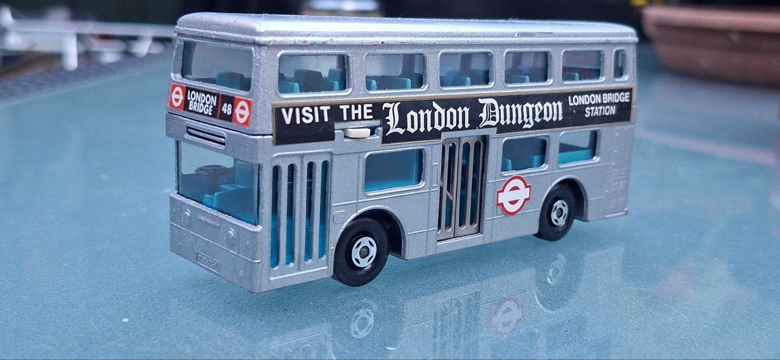 Matchbox Superfast London Bus 'London Dungeon' (1972), Ophalen of Verzenden, Gebruikt