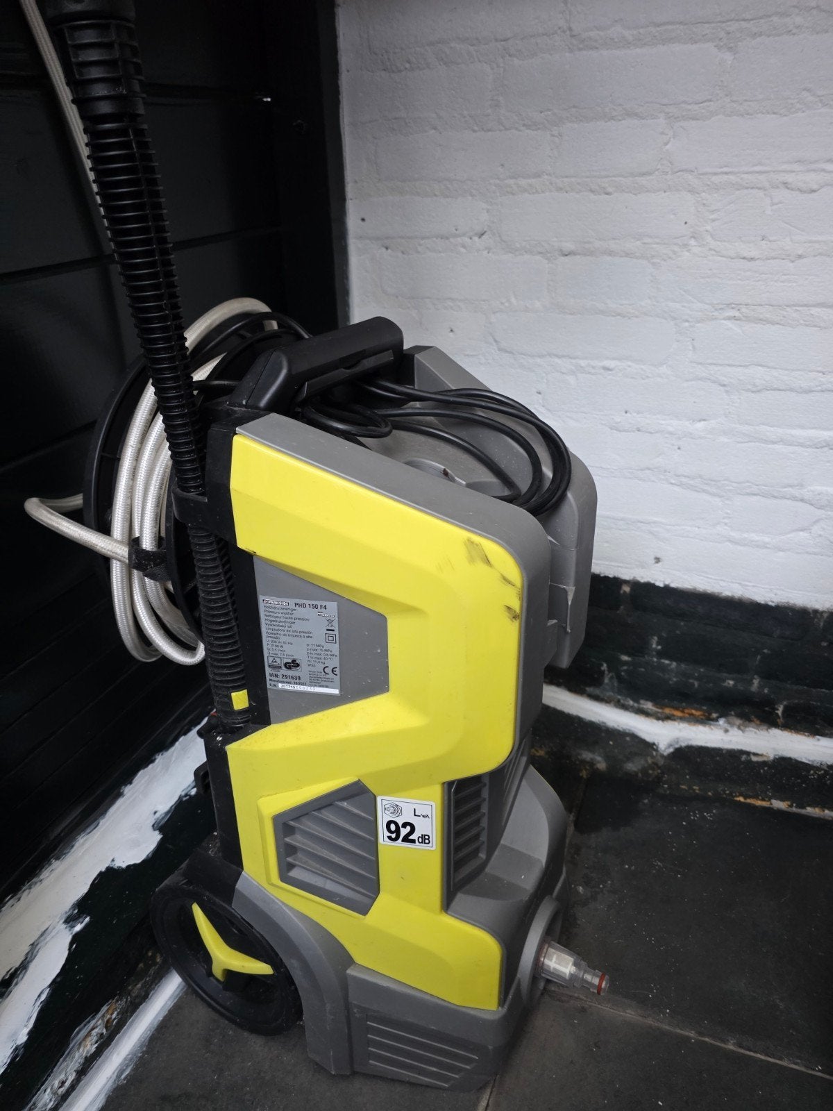 Parkside Hogedrukreiniger PHD 150 F4 met accessoires, Ophalen, Gebruikt, Elektrisch, Parkside Lidl