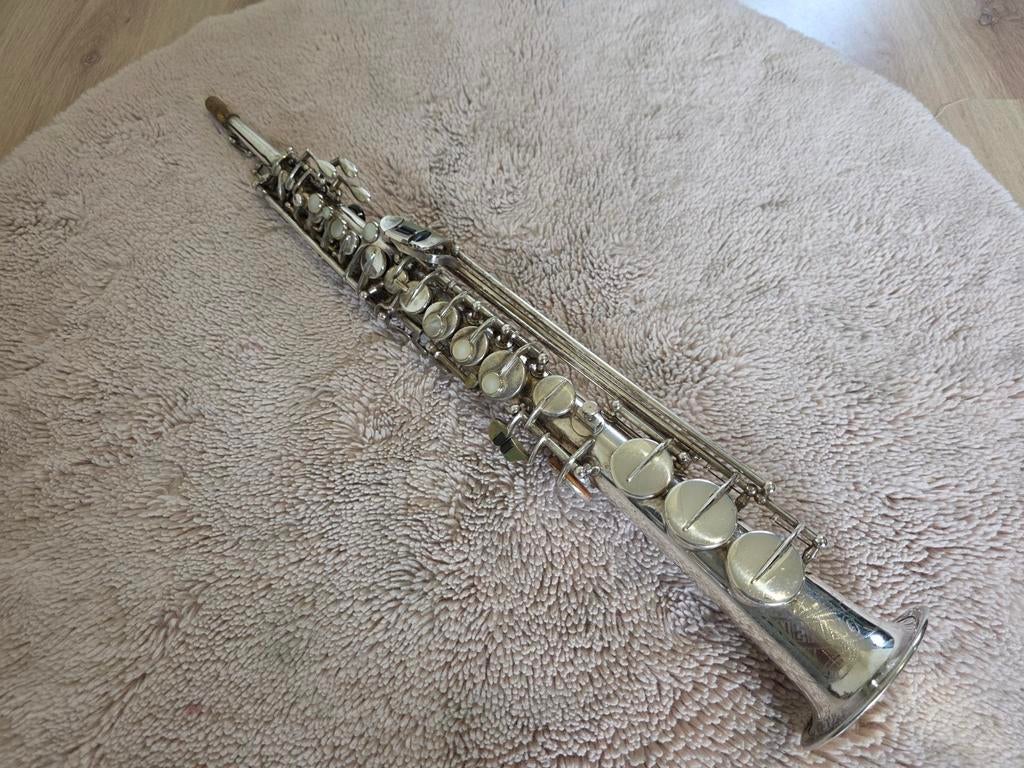 Sopraan saxofoon Julius Keilwerth Toneking (1967), Ophalen of Verzenden, Gebruikt, Sopraan, Met koffer