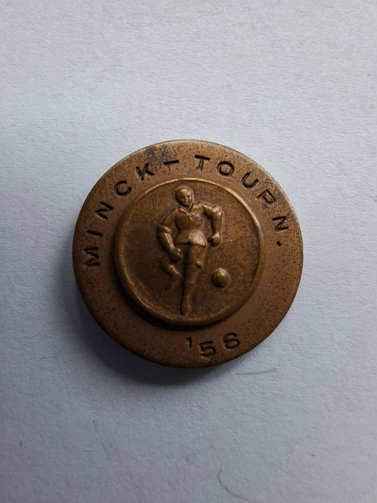 Minck-Tourn '56, Verzamelen, Speldjes, Pins en Buttons, Ophalen of Verzenden, Sport