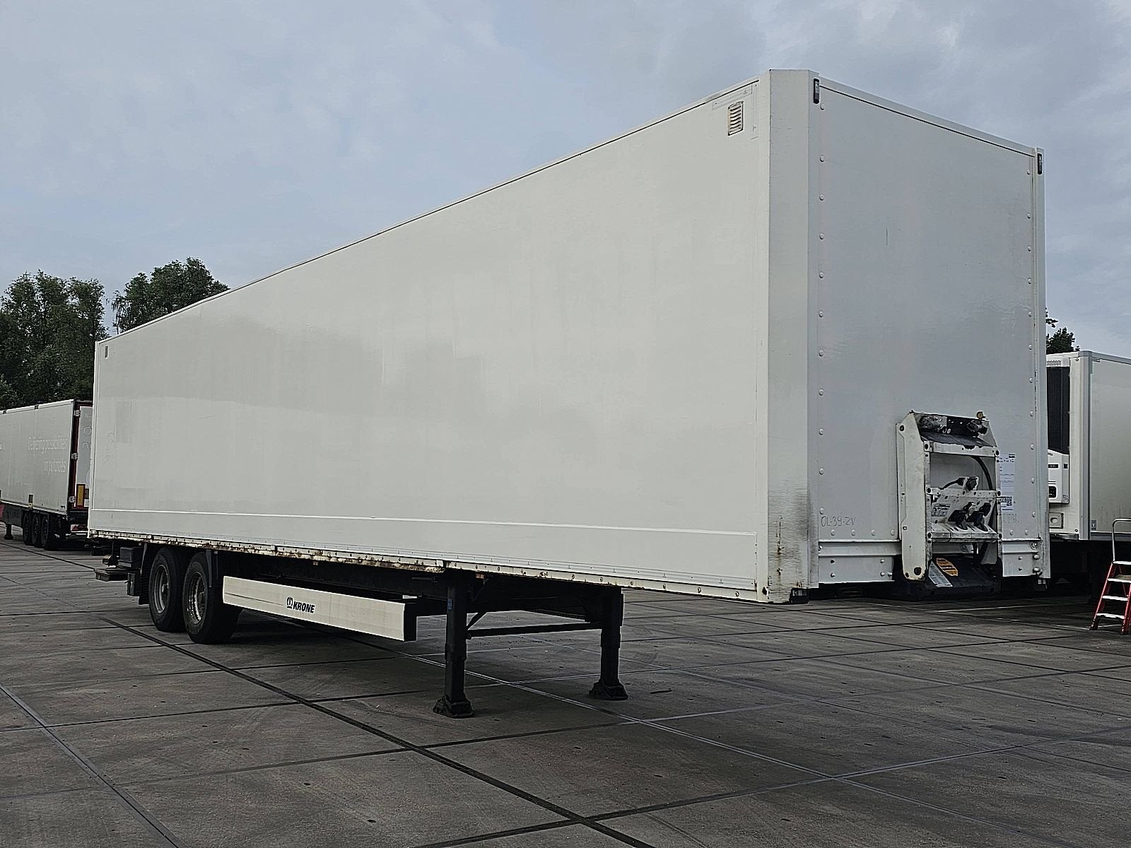 KRONE SD DRYLINER 2 axle taillift, Auto's, Vrachtwagens, Overige kleuren, Origineel Nederlands, Bedrijf, Aanhangers en Opleggers