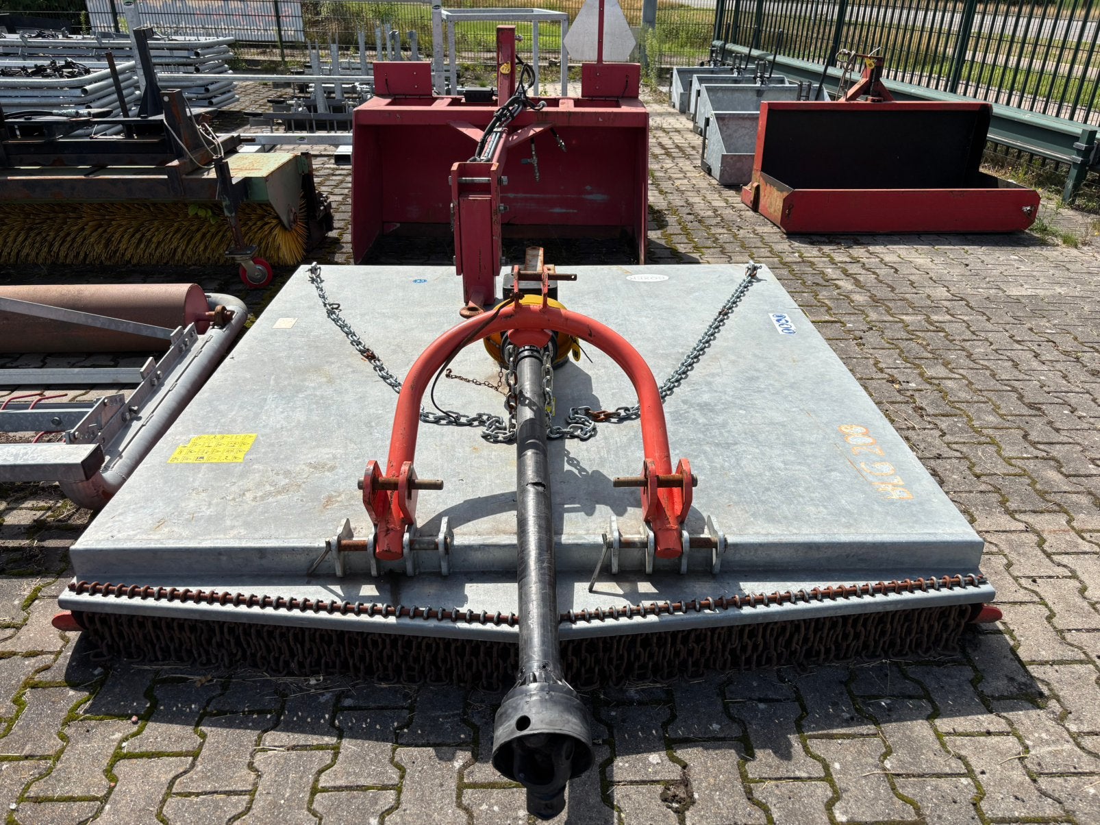 Mulh maaier frontmaaier weilandbloter, Ophalen, Weidebouw