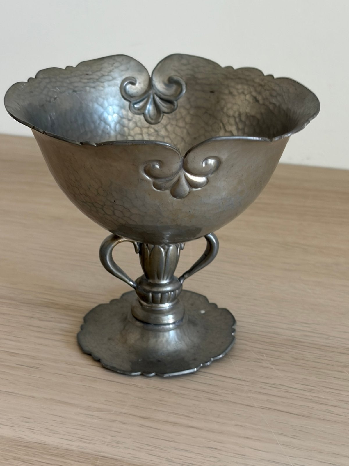 Antieke Gero Tin bokaal, Ophalen of Verzenden