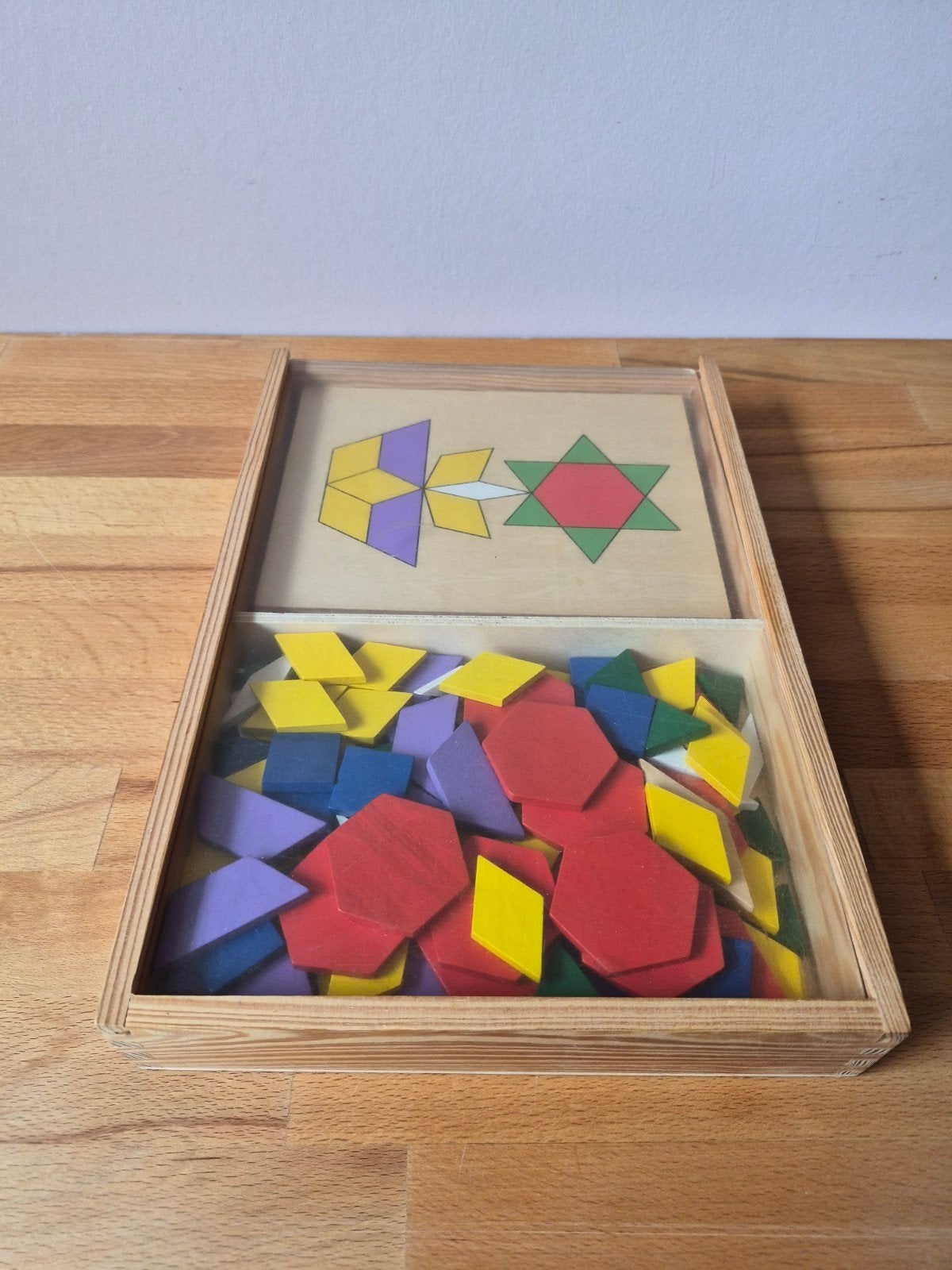 Houten Mozaïek Puzzel voor Kinderen - Fijne Motoriek, 2 tot 4 jaar, Gebruikt, Van hout, Meer dan 50 stukjes