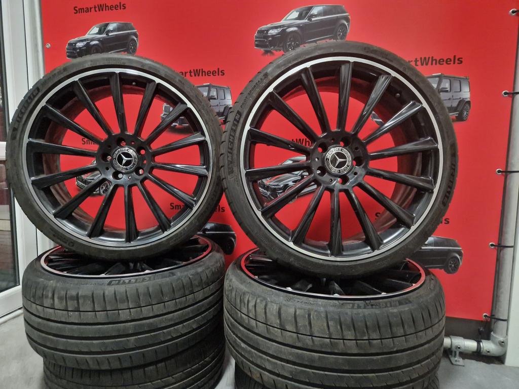 20 inch MERCEDES BREEDSET AMG C CLA CLS E S VELGEN BANDEN