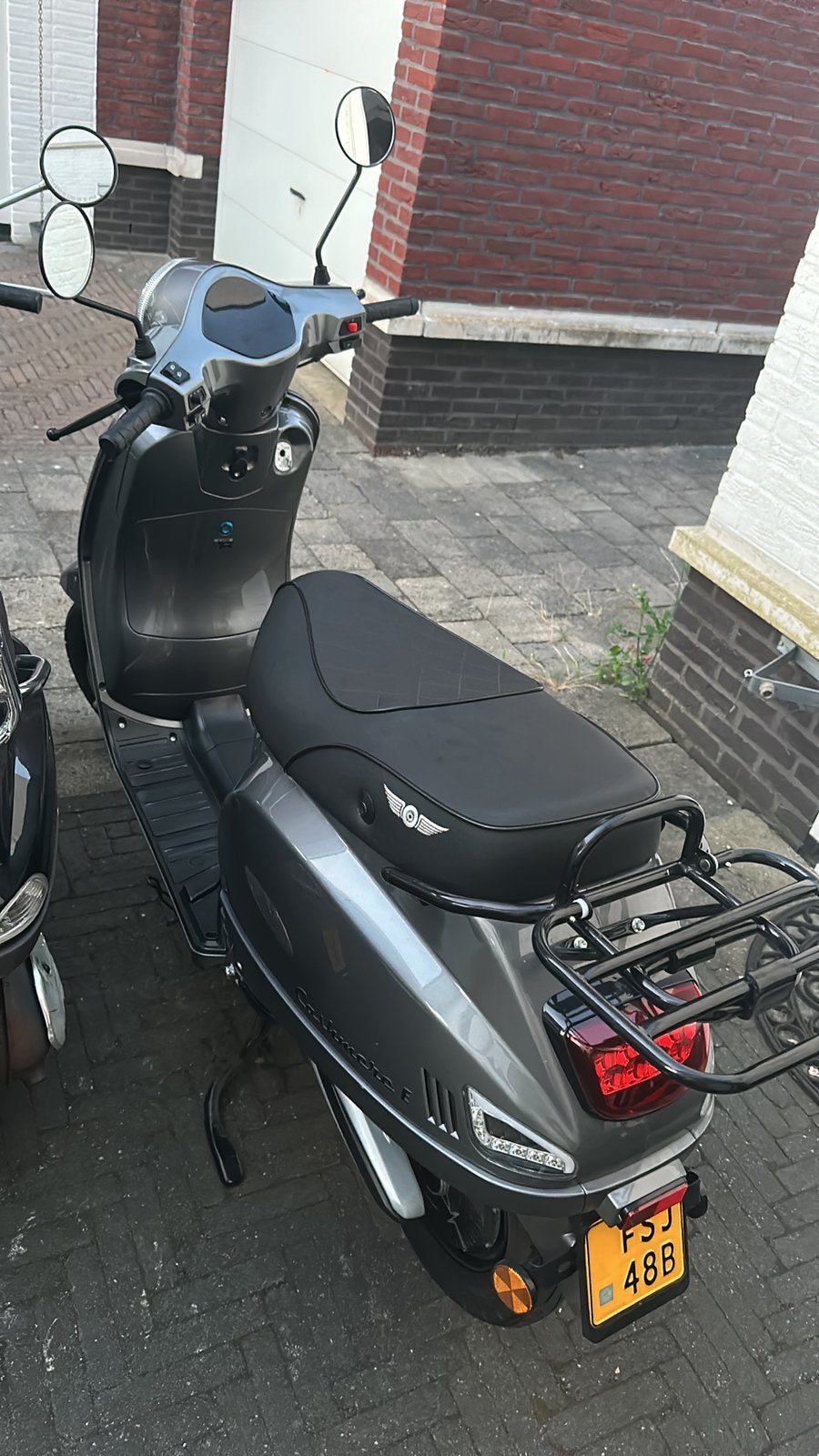 Elektrische scooter geel kenteken, Fietsen en Brommers, Scooters | Overige merken, Ophalen, Zo goed als nieuw, Elektrisch
