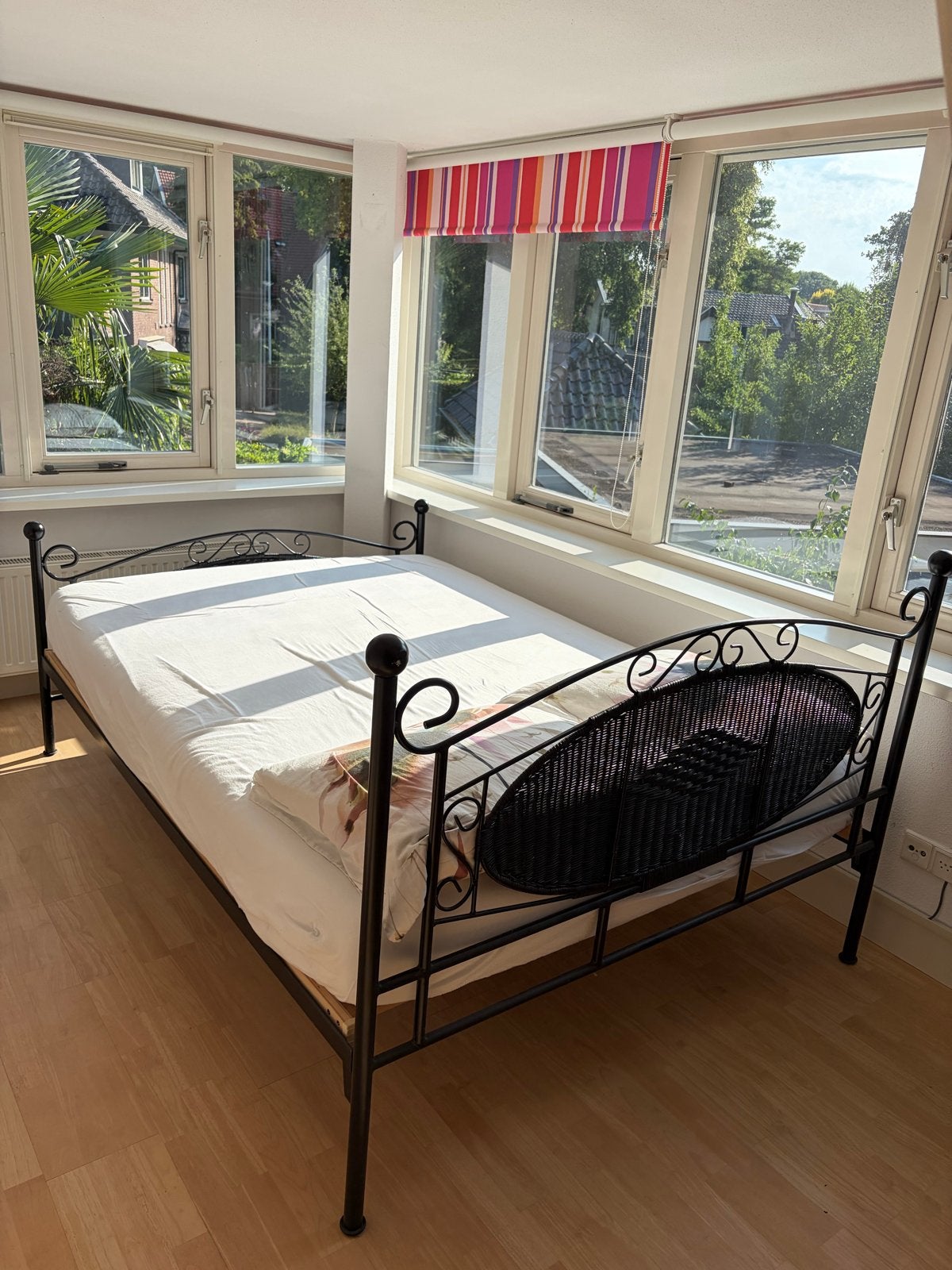 Tweepersoonsbed 200x140cm - Moet snel weg!, Ophalen, Gebruikt, Tweepersoons, 140 cm