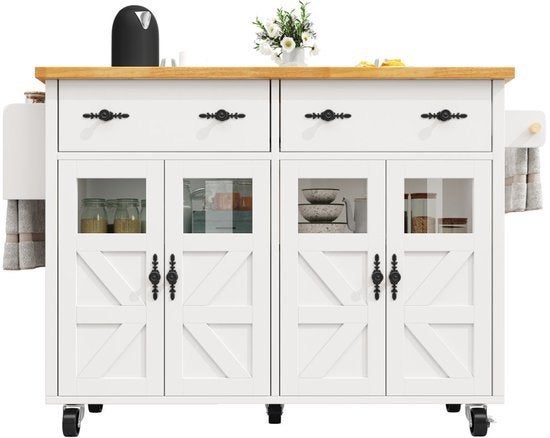 Sideboard – Keukeneiland – Serveerwagen – Opbergkast, Corvance B.V., Verzenden, Nieuw, Corvancebol@gmail.com