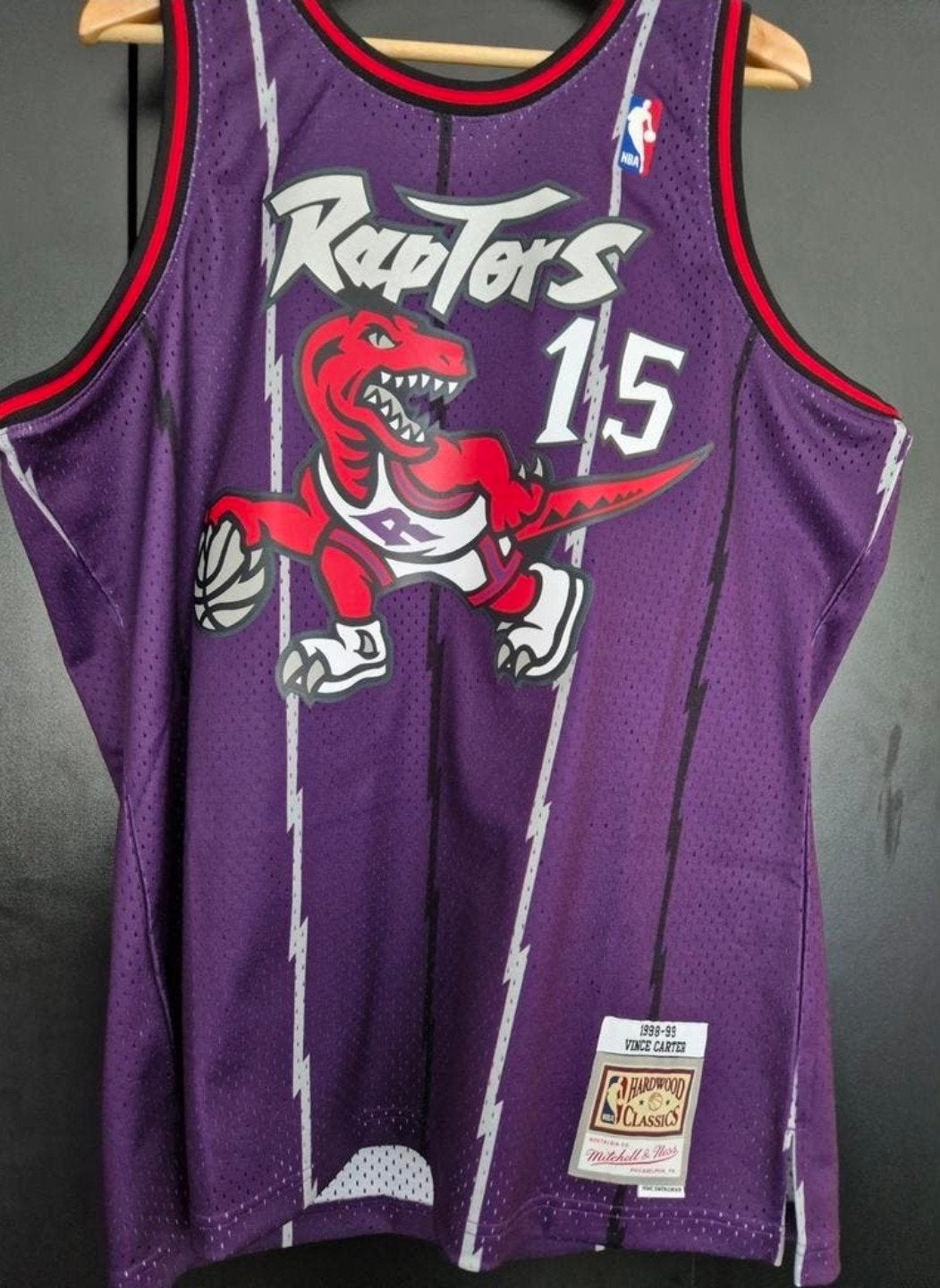 Mitchell & Ness Vince Carter Toronto Raptors Jersey XL, Ophalen of Verzenden, Zo goed als nieuw