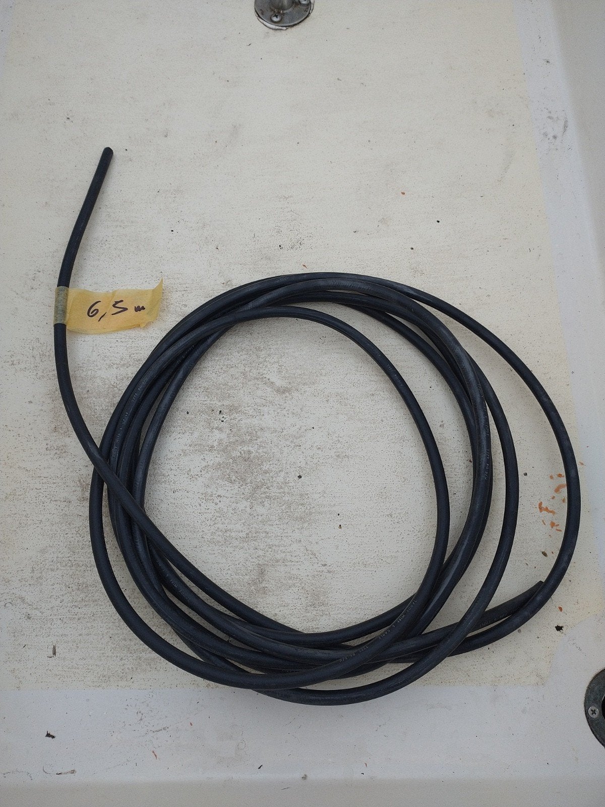 Tandy Wire & Cable Type RG-8/U Coaxiale Kabel - 6,5m, Ophalen of Verzenden, Gebruikt, 5 tot 10 meter, Coaxiale kabel