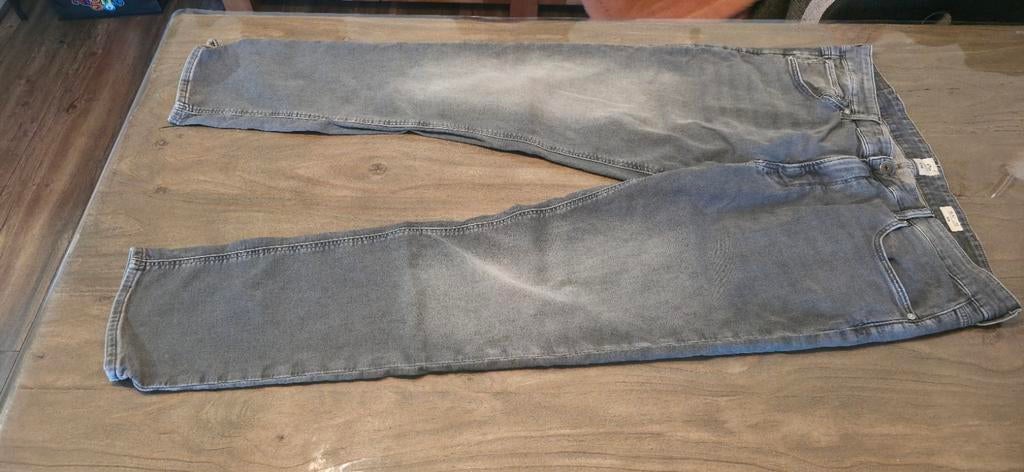 Grijze spijkerbroek W40 L32, Ophalen of Verzenden
