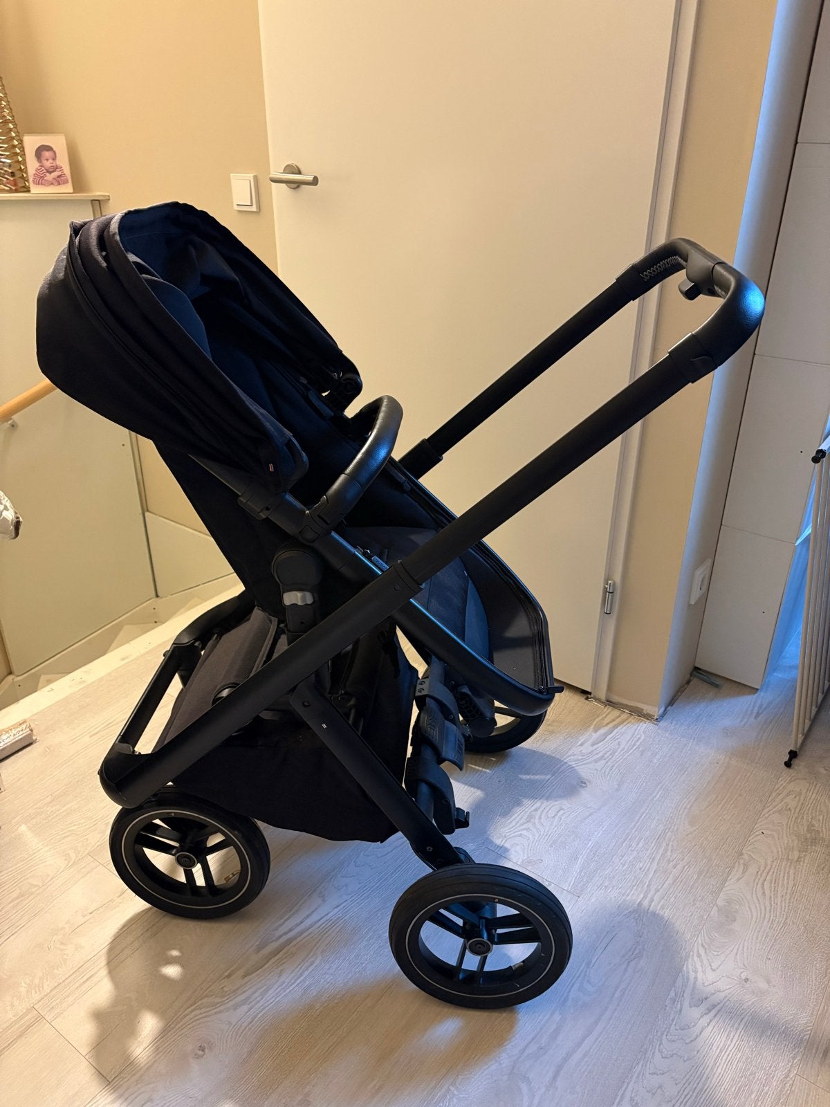 Dubatti One kinderwagen met Cybex autostoel en base, Gebruikt, Combiwagen, Met autostoeltje, Ophalen