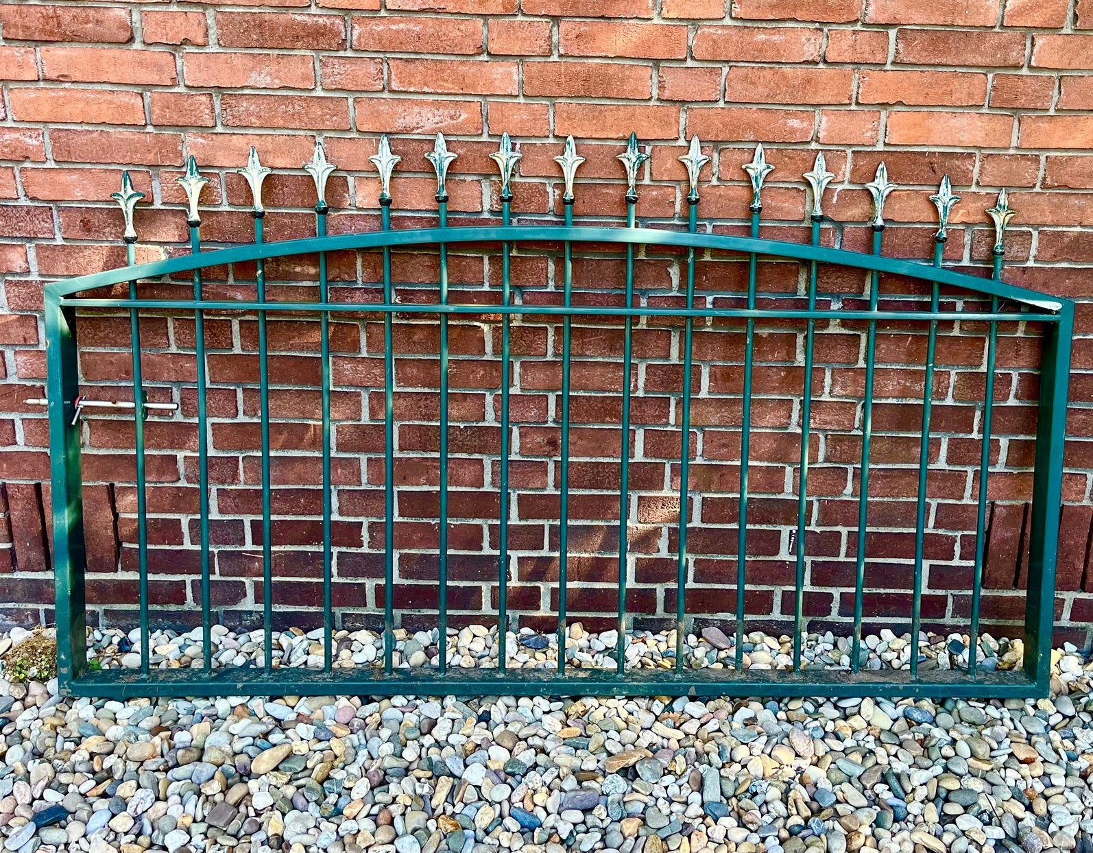 Smeedijzeren tuinhek, Tuin en Terras, Ophalen, Gebruikt, IJzer, Tuinhek