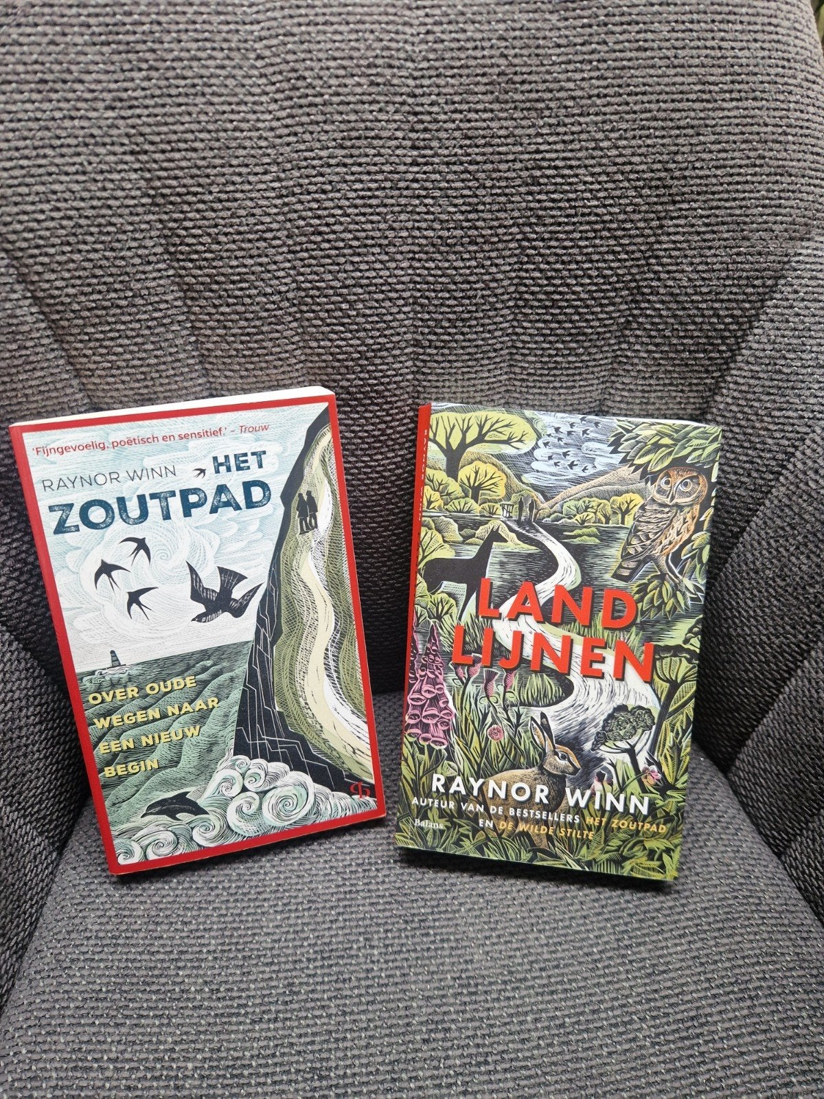 Het Zoutpad & Landlijnen - Raynor Winn (2 boeken), Ophalen of Verzenden, Zo goed als nieuw, Raynor Winn, Europa overig