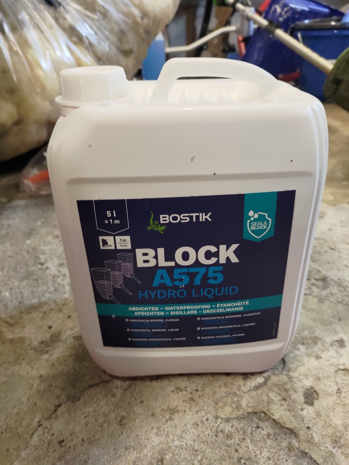 Bostik Block A575 met T766, Ophalen of Verzenden, Wit