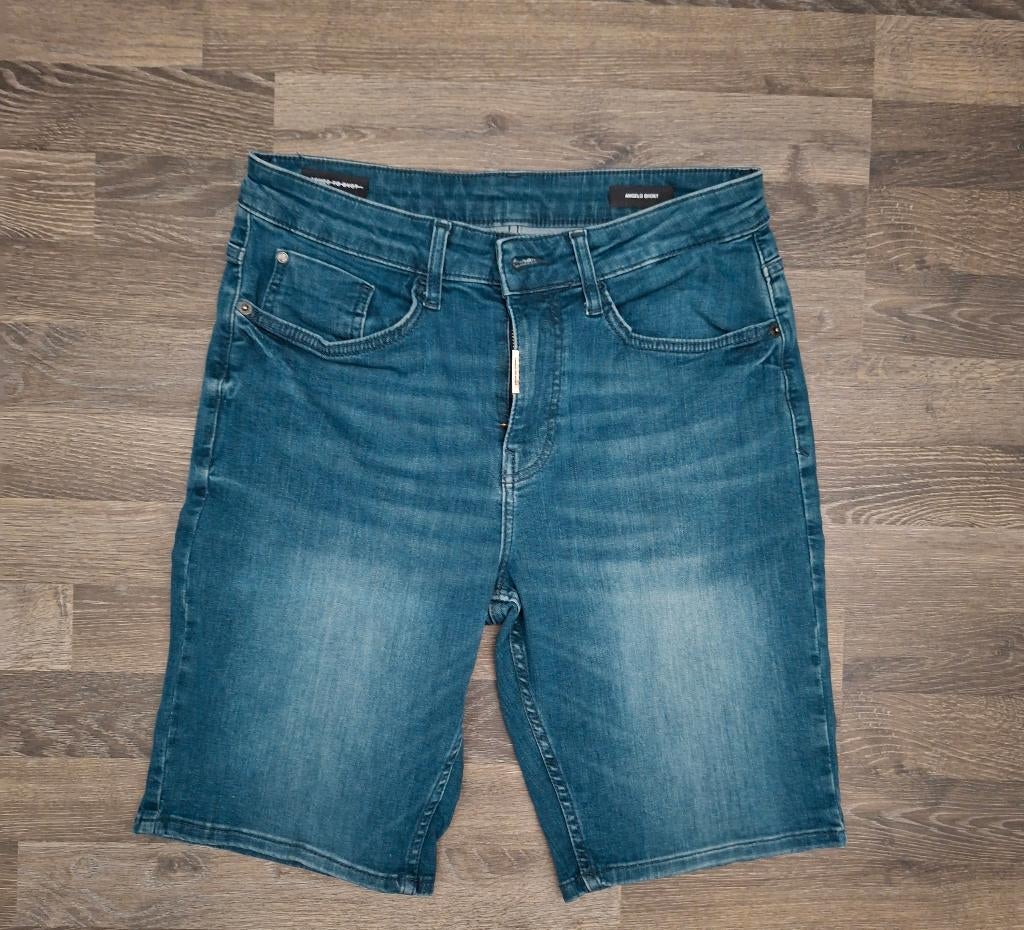 Z.g.a.n! Heren jeans korte broek merk Ashes to dust, Blauw, Ashes to dust, W32 (confectie 46) of kleiner, Ophalen of Verzenden