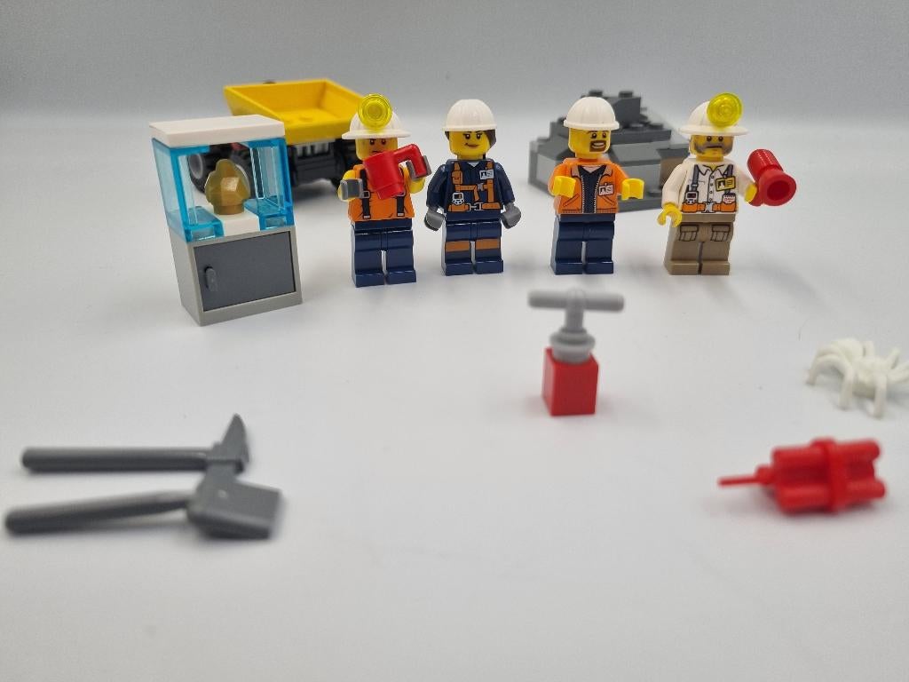 Lego City 60184 Mining Team, Ophalen, Zo goed als nieuw, Complete set, Lego