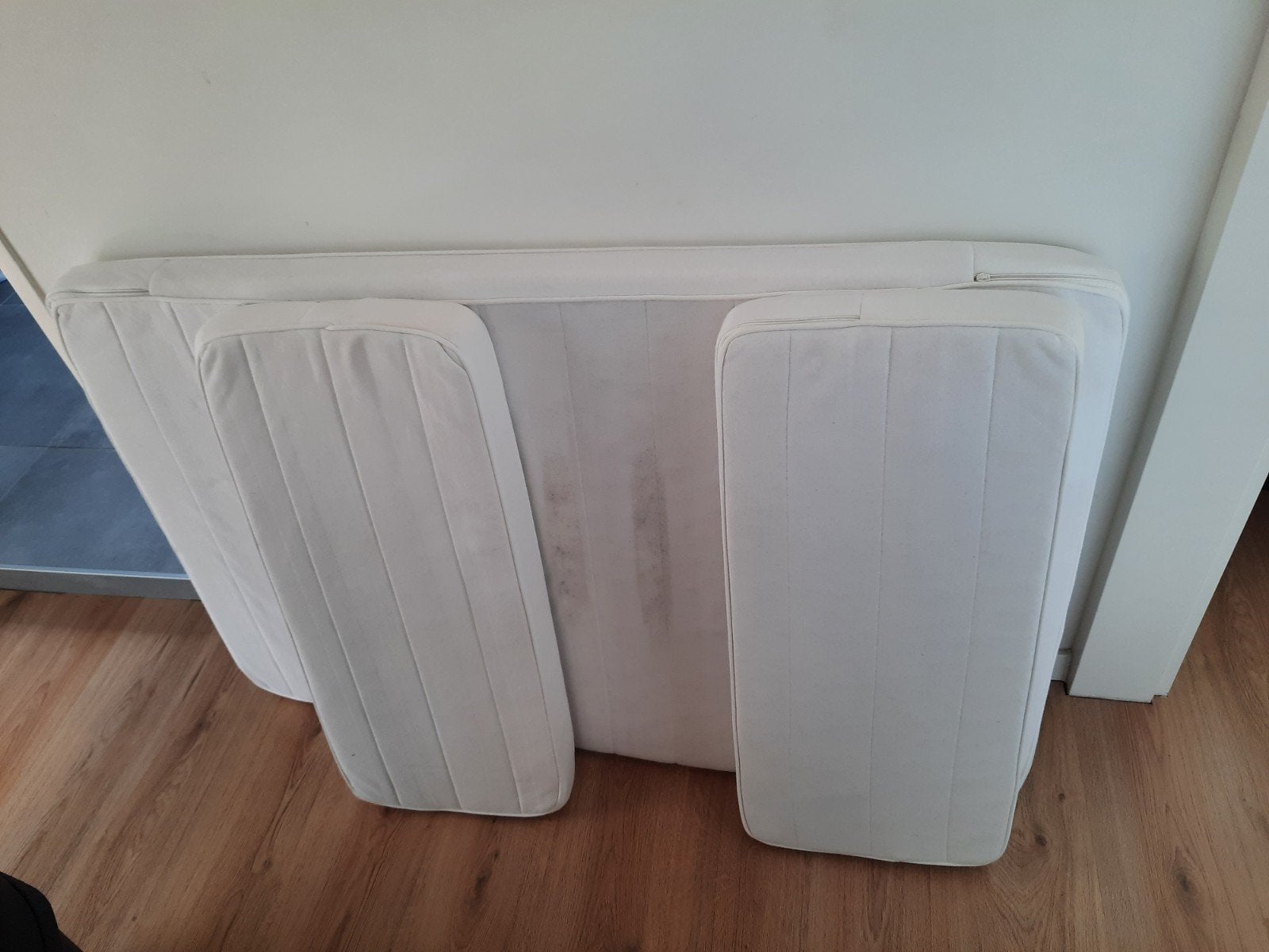 Matras tbv meegroeibed 200x80, gratis, Ophalen, Gebruikt, Eenpersoons, 80 cm