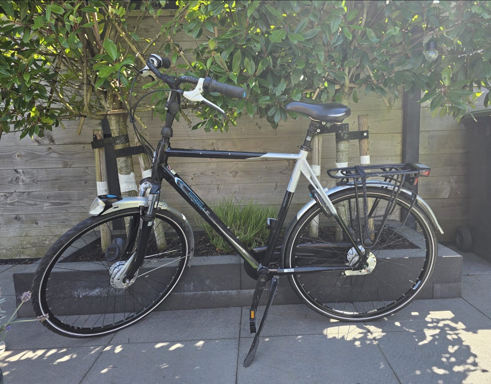 Gazelle Eclipse limited edition 61 cm, Ophalen, Versnellingen, Zo goed als nieuw, 61 tot 65 cm