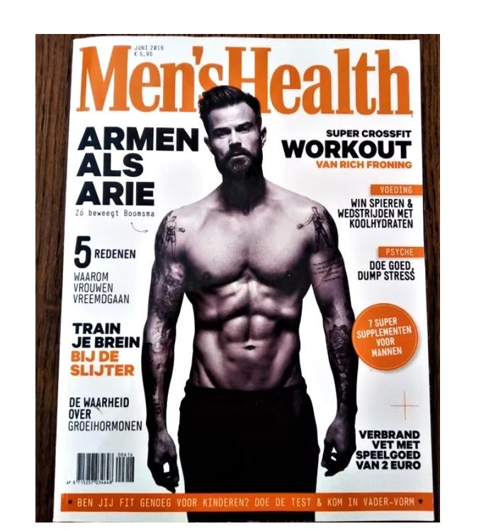 men's health-juli *2015*, Ophalen of Verzenden, Gelezen, Sport en Vrije tijd