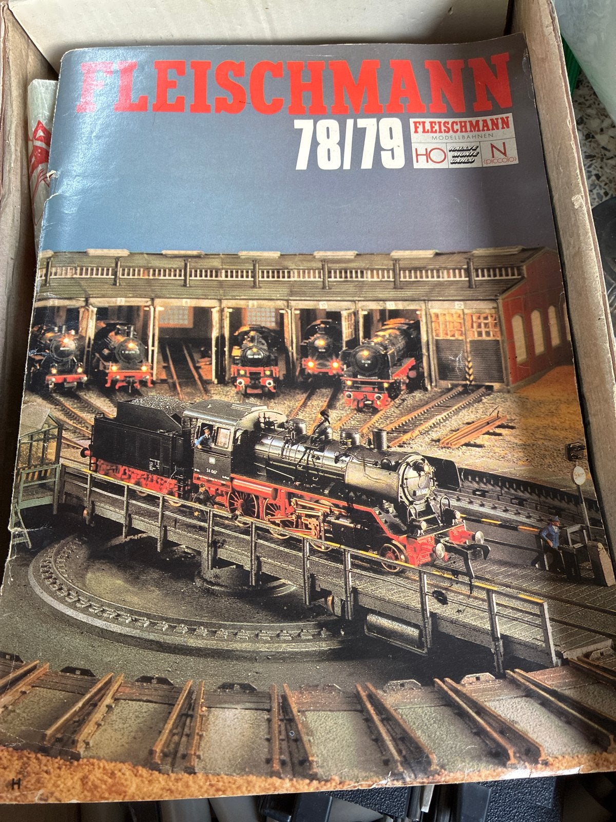 Fleischmann Catalogus 78/79 - Modelspoor H0 en N, Ophalen of Verzenden, Gebruikt, Boek, Tijdschrift of Catalogus, Fleischmann