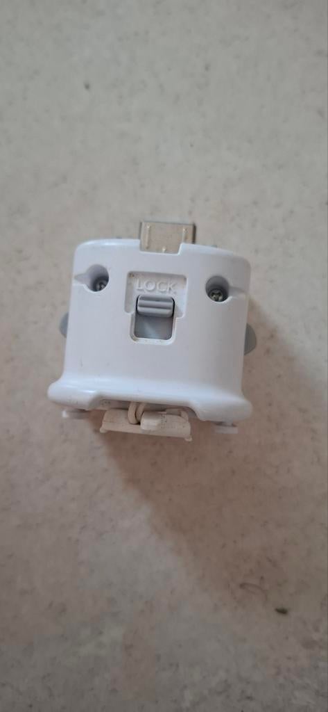 Wii MotionPlus Adapter Wit voor Nintendo Wii, Spelcomputers en Games, Spelcomputers | Nintendo Consoles | Accessoires, Ophalen of Verzenden