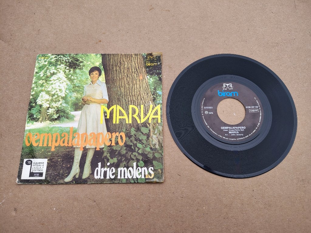 Single: Marva - Oempalapapero (1972), Verzenden, Gebruikt, 7 inch, Pop