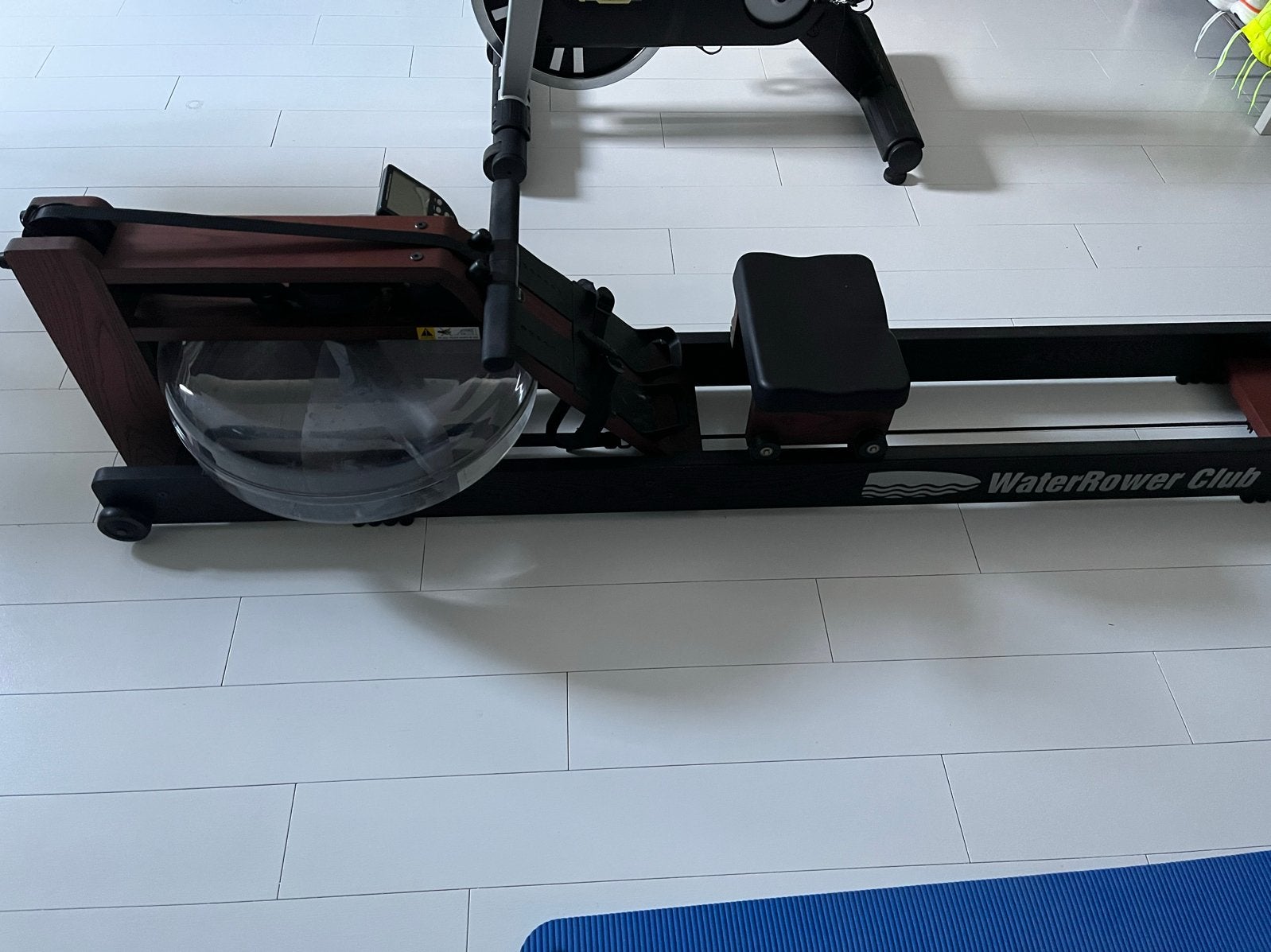 WaterRower Club Roeitrainer - Zo goed als nieuw, Ophalen, Armen, Zo goed als nieuw, Metaal