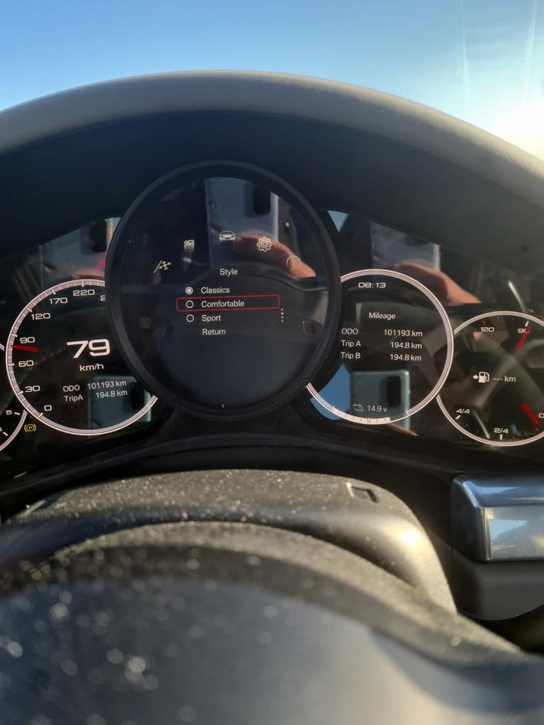 Porsche 991.1 digitaal dashboard., Auto-onderdelen, Dashboard en Schakelaars, Ophalen of Verzenden, Porsche