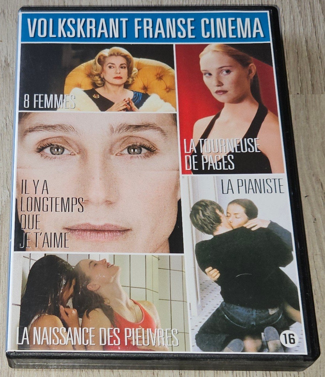 Volkskrant Franse Cinema DVD Box - 5 Films, Gebruikt, Vanaf 16 jaar, Nederlands, Ophalen of Verzenden