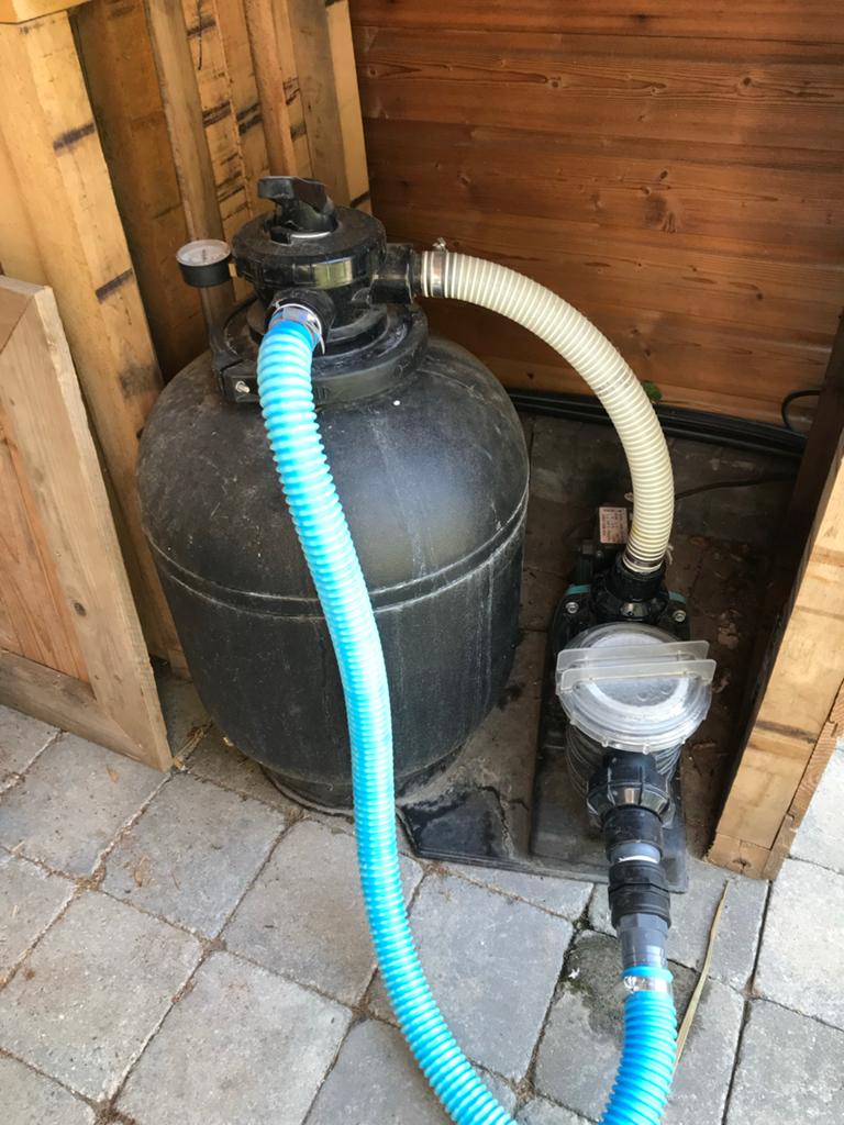 Onga Zandfilter voor zwembad - 7,8 m3/u, 70kg zand, Ophalen, Gebruikt, Zwembadpomp