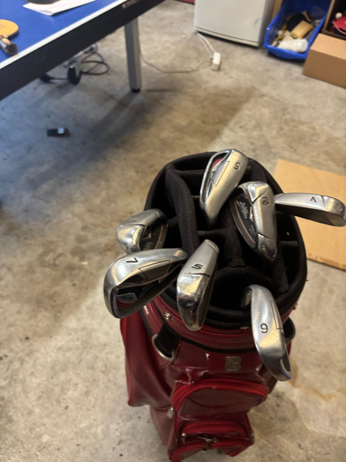 Complete golfset black diamond met tas - Gebruikt, Sport en Fitness, Ophalen of Verzenden, Gebruikt, Set, Overige merken