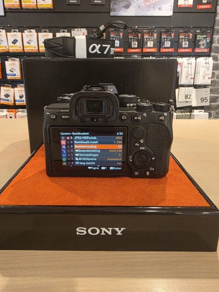 Sony A7 IV Body – Nette staat – Minder dan 40.000 clicks, Audio, Tv en Foto, Gebruikt, Prt@sony.nl, Accu, Sony