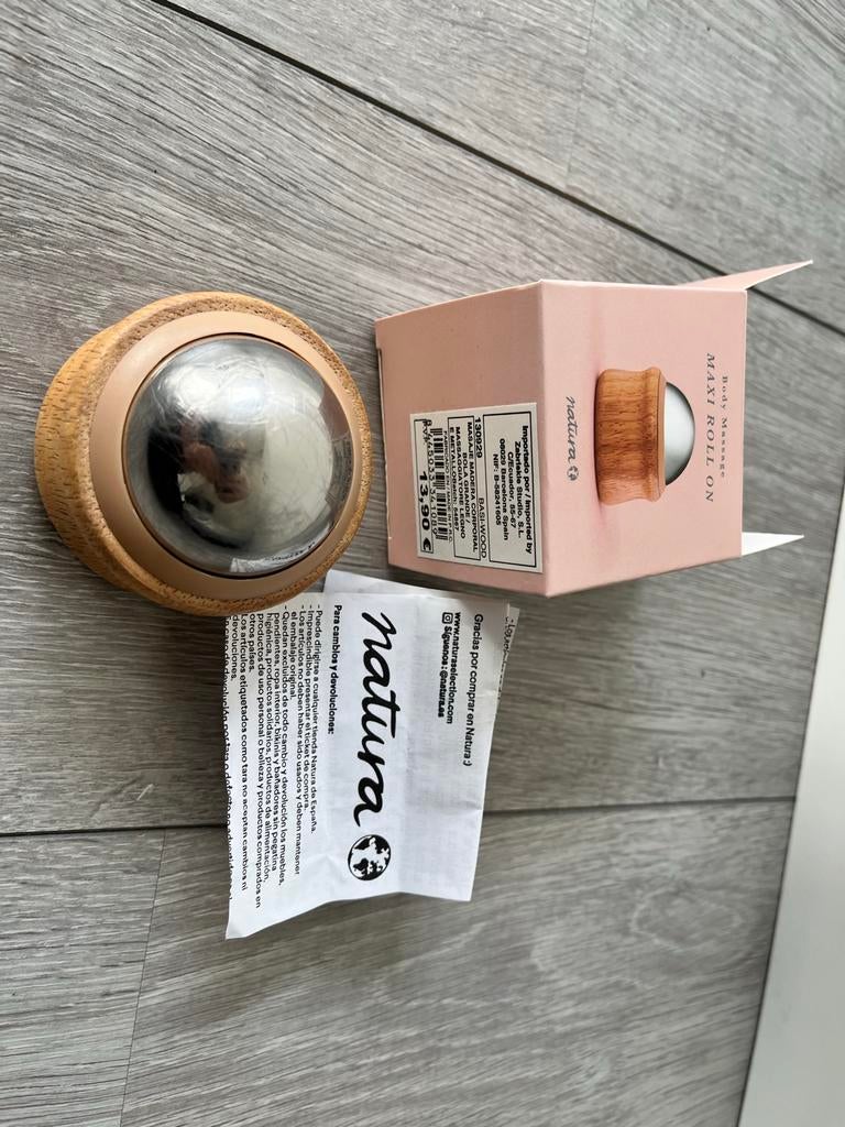 Natura Body Massage Roller - Nieuw in doos, Ophalen of Verzenden, Nieuw, Apparaat