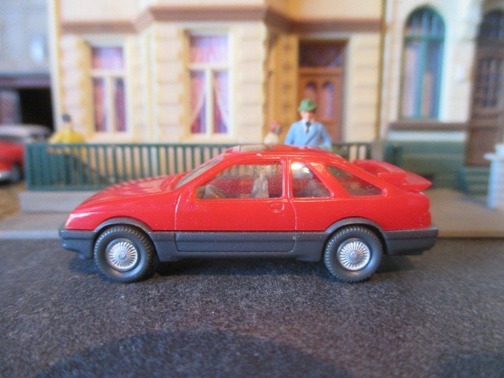 Ford Sierra XR4i - Wiking rood, Ophalen of Verzenden, Zo goed als nieuw, Auto, Wiking