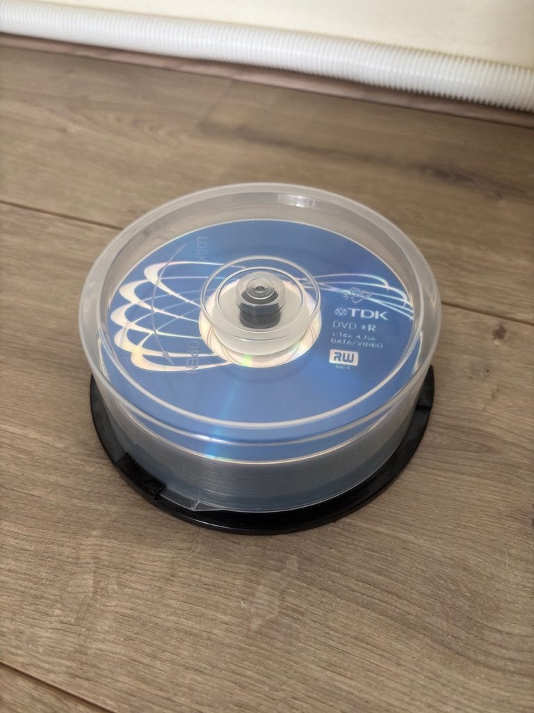 DVDs and opberghoesje, Computers en Software, Beschrijfbare discs, Op spindel, Nieuw, Ophalen of Verzenden, Dvd