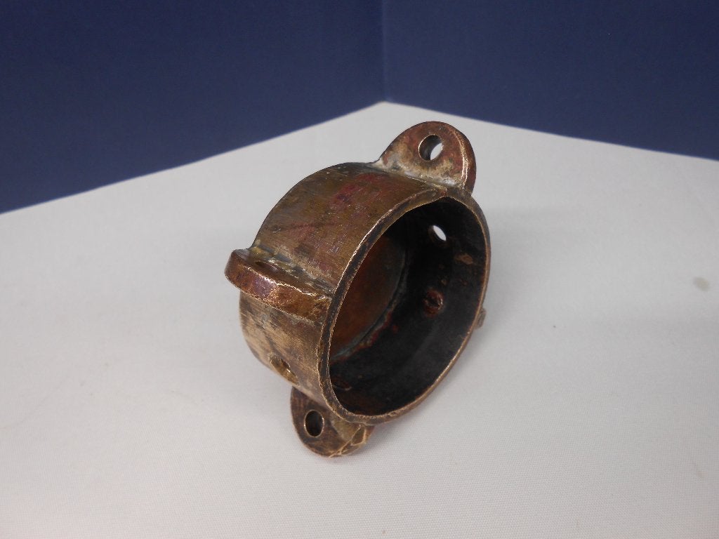 Klassiek beslag voor Mast, Masttopring, 58 mm 4 ogen messing, Ophalen of Verzenden, Gebruikt, Overige typen