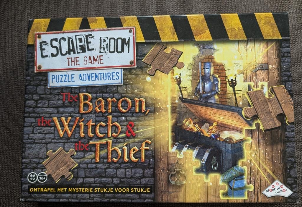 The Baron, the Witch & the Thief, Een of twee spelers, Ophalen of Verzenden, Gebruikt, Identity games