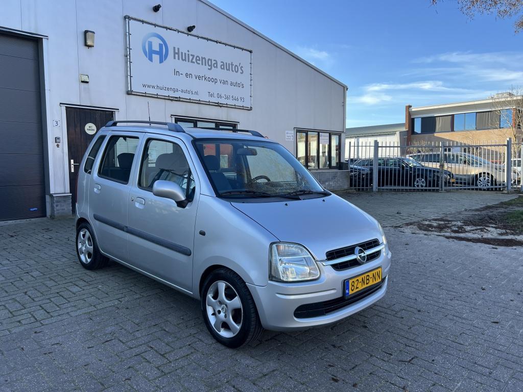 Opel Agila 1.2 |AIRCO |APK 16-07-2026 |LAGE KM (bj 2003), Auto's, Startonderbreker, Origineel Nederlands, Bedrijf, Handgeschakeld