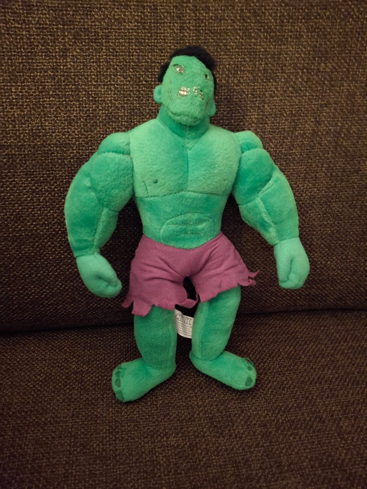 de Hulk groene pop zacht  2003 Marvel, Ophalen of Verzenden, Zo goed als nieuw