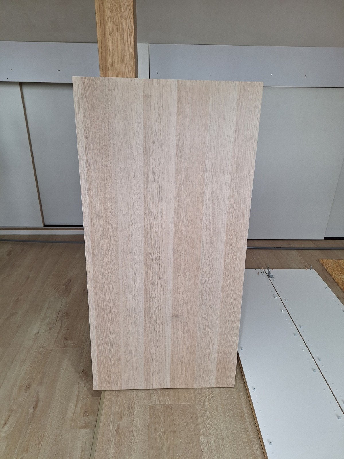 IKEA Linnmon Tafelblad - Licht Hout (120x60 cm), Ophalen, Overige typen, Gebruikt, Spaanplaat of MDF