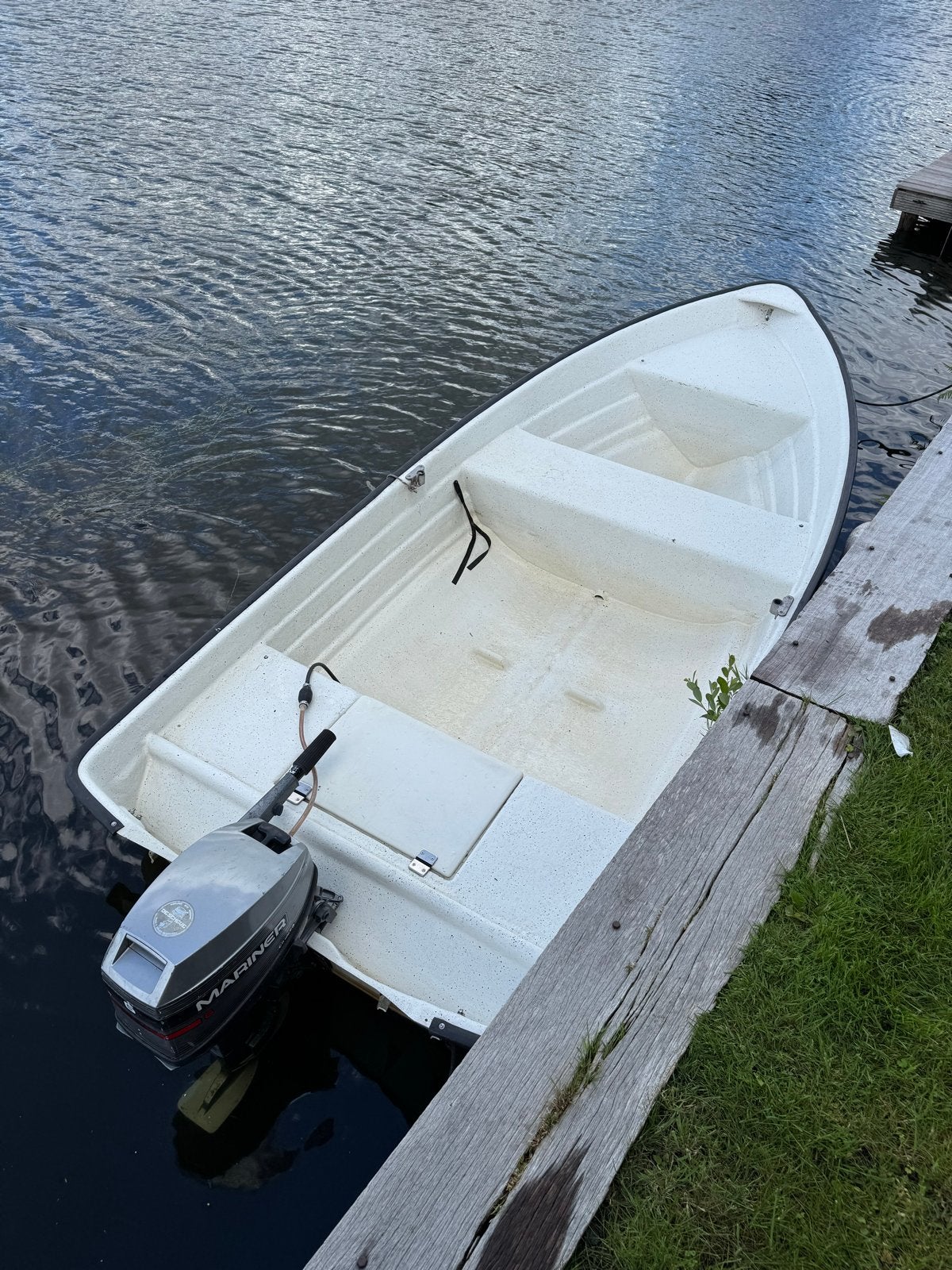 Cremo Crescent 380 bootje met 6 pk Mariner buitenboordmotor, Watersport en Boten, Ophalen, Gebruikt