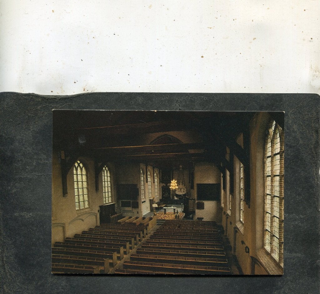 Ansicht Rhoon - Interieur Ned. Herv. Kerk, Verzamelen, Ansichtkaarten | Nederland, Verzenden, 1980 tot heden, Ongelopen