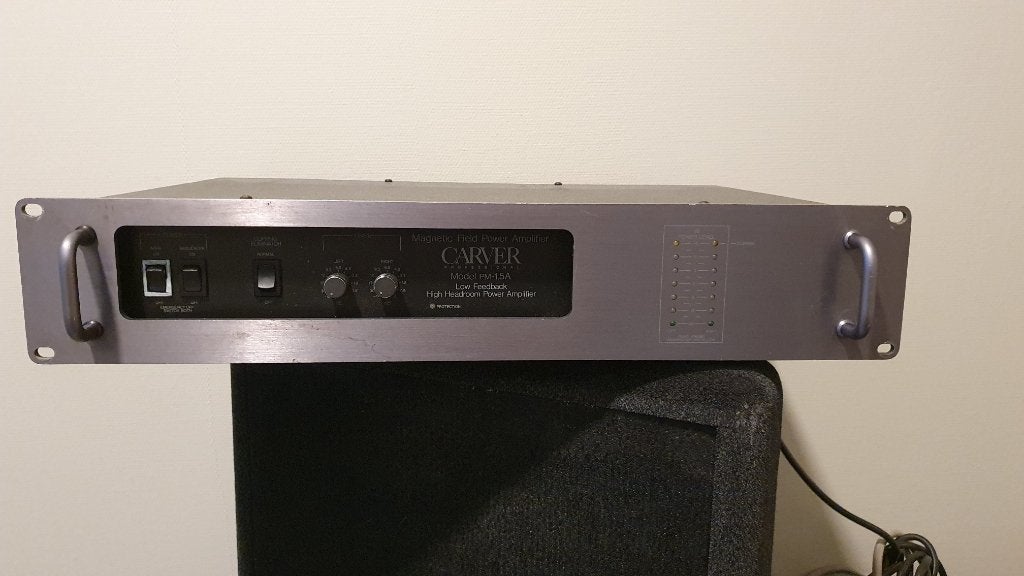 Carver eindversterkers PM-1.5A, Ophalen, Gebruikt, 500 tot 1000 watt, P.A.