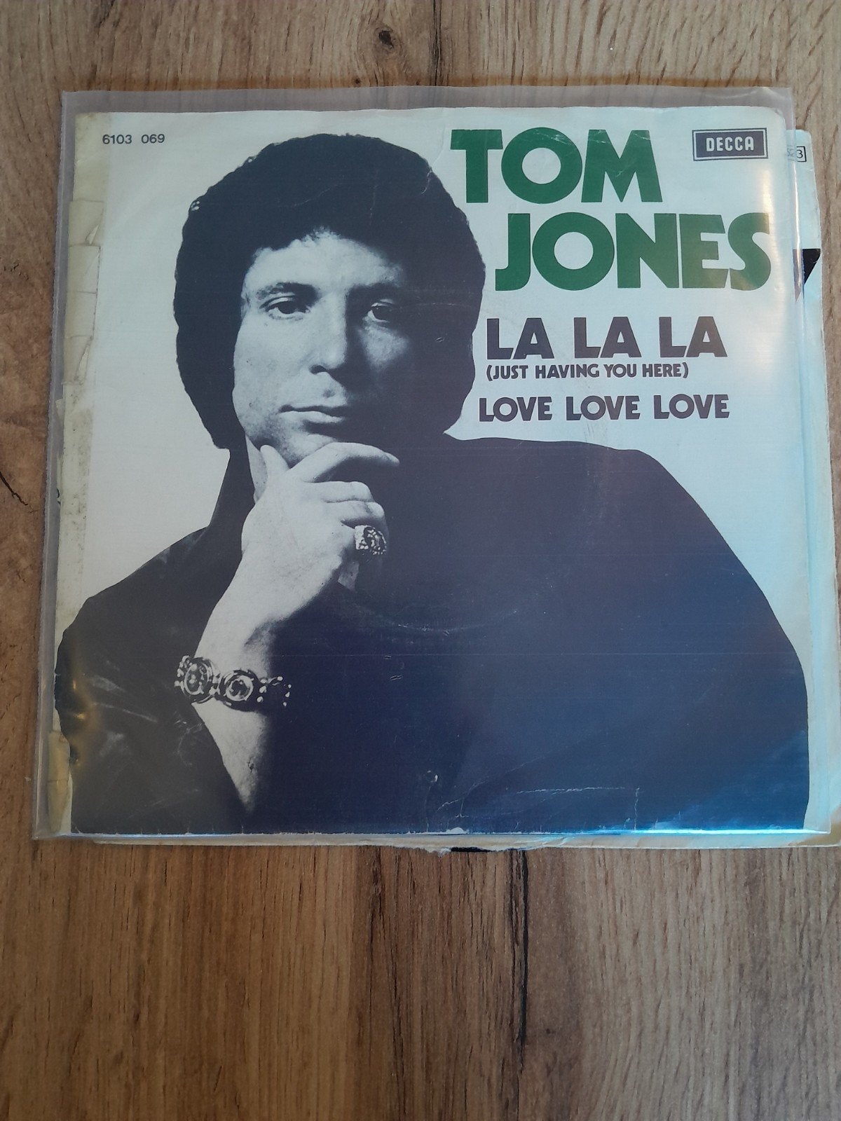 Tom jones 7inch la la la, Cd's en Dvd's, Vinyl Singles, Ophalen of Verzenden, Zo goed als nieuw, Pop