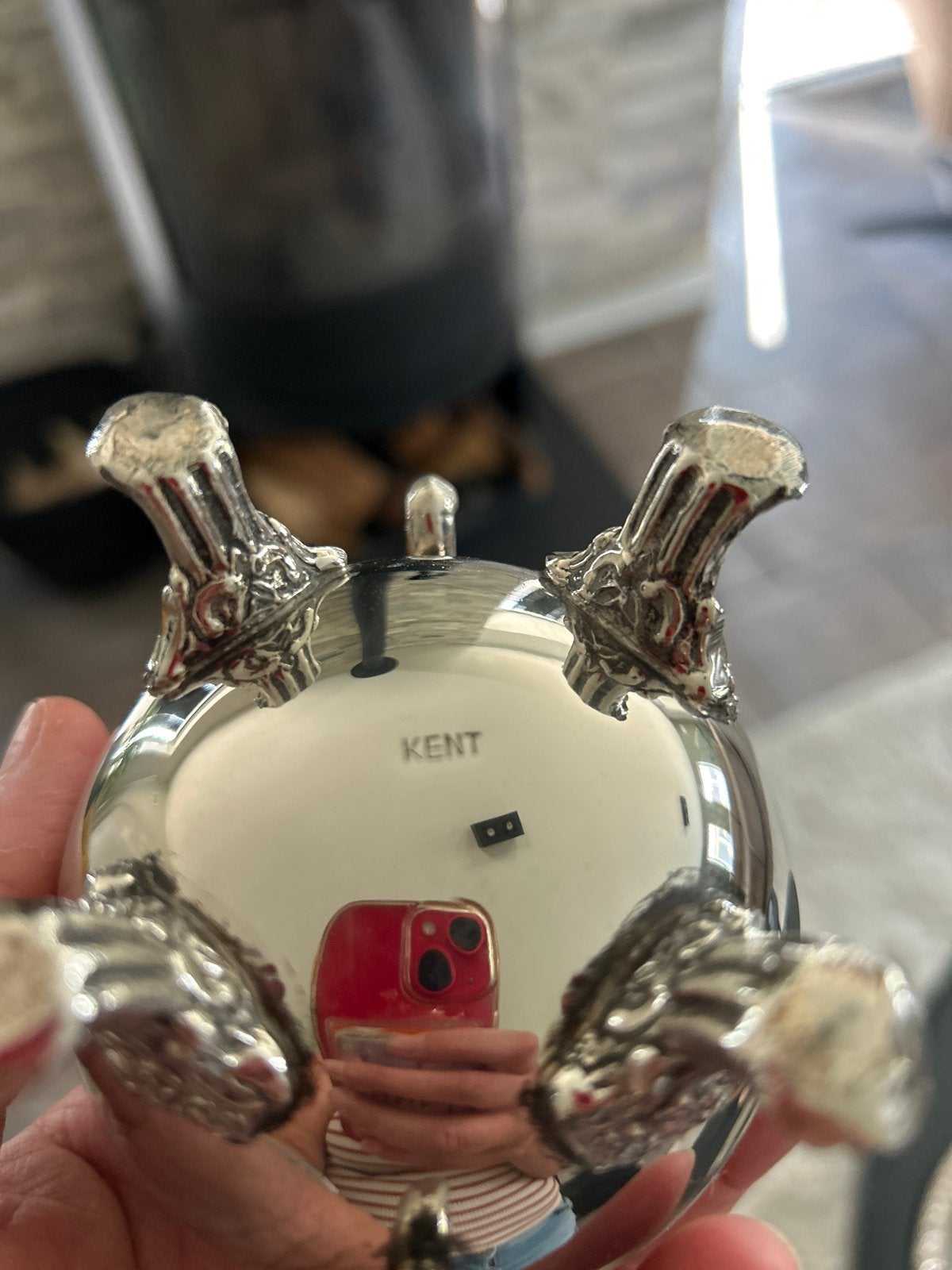 Vintage Kent Verzilverd Theeservies met Dienblad, Ophalen, Zilver