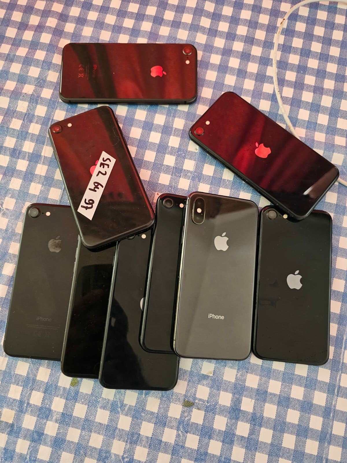 IPhone 7 8 se als New inruil mogelijk, Telecommunicatie, Mobiele telefoons | Apple iPhone, Zwart, Ophalen of Verzenden, Zo goed als nieuw